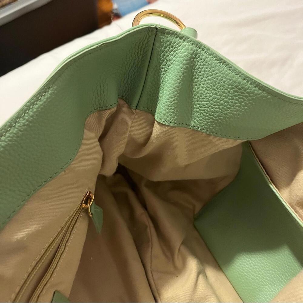 Mint Leather Hobo Bag - Picture 9 of 9